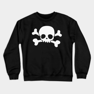 Cráneo retro Crewneck Sweatshirt